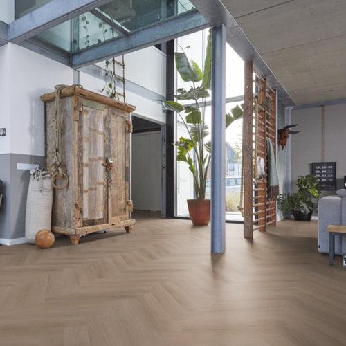 Floorlife Lijmstrook Visgraat Yup Merton Dark Oak 7511