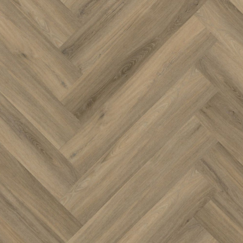 Click Visgraat Yup Paddington Light Brown 3502