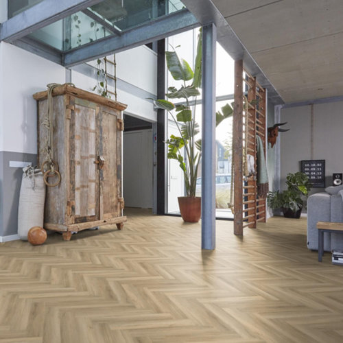 Floorlife Click Yup Herringbone Paddington Beige 3504