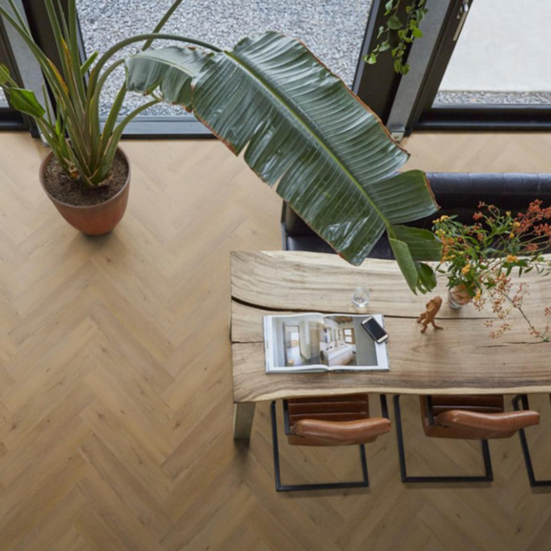 Lijmstrook Visgraat Yup Leyton Dark Oak 1823