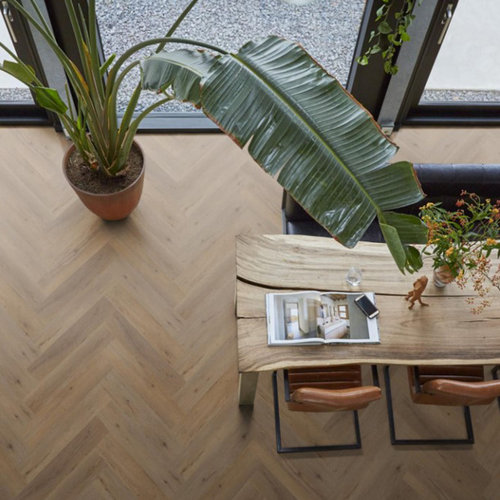 Floorlife Click Yup Leyton Herringbone Smoky 2821