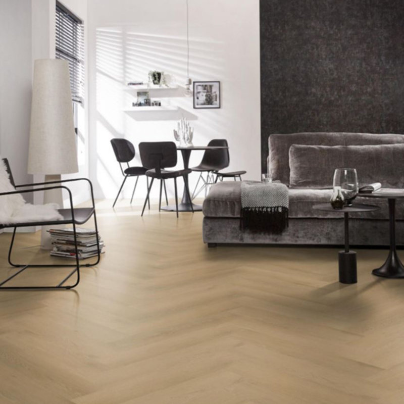 Click Visgraat Spigato Navaro Light Oak 7613