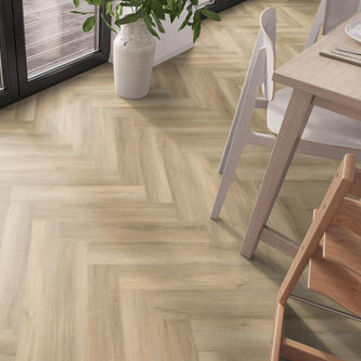 Lijmstrook Spigato Visgraat Avanto Beige 3504