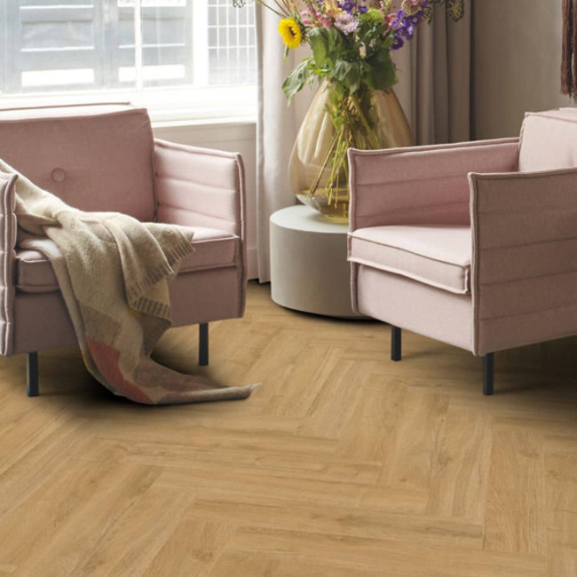 Click Visgraat Oakland Naturel 7201