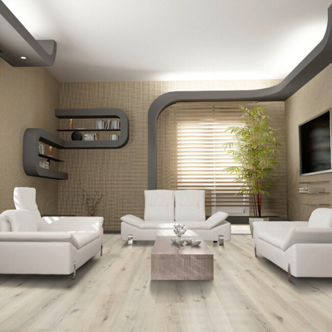 Lijmstrook Topas XXL Eiken Hemelijn Wit  310355522