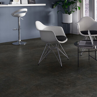 Lijmstrook Abstract Chocolate Black 53121