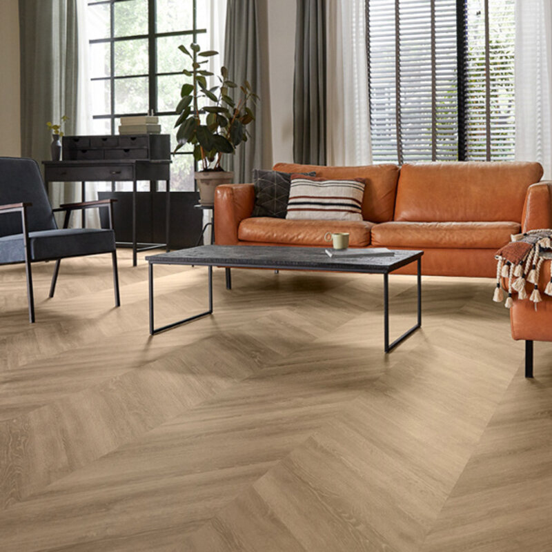 Lijmstrook Hongaarse Punt Parva Oak Chevron Apulia 42215
