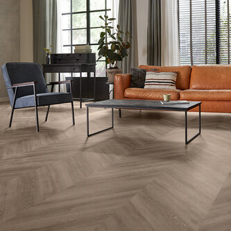 Lijmstrook Hongaarse Punt Parva Oak Chevron Calabria 42213