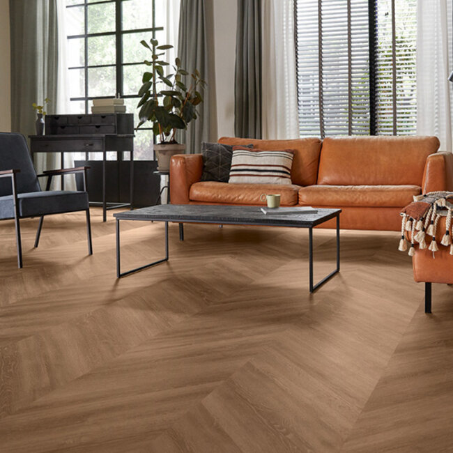 Lijmstrook Hongaarse Punt Parva Oak Chevron Liguria 42216
