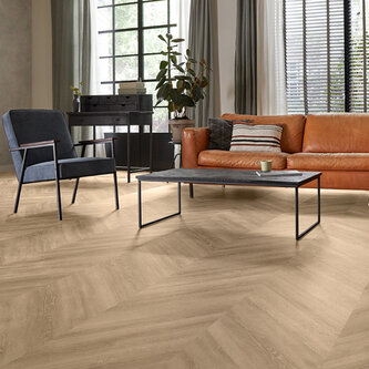 Lijmstrook Hongaarse Punt Parva Oak Chevron Piedmont 42214