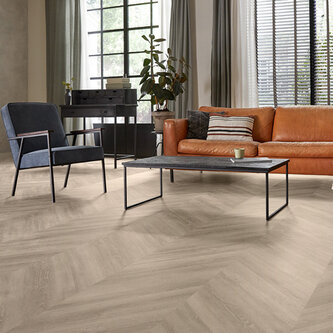 Lijmstrook Hongaarse Punt Parva Oak Chevron Sardinia 42219
