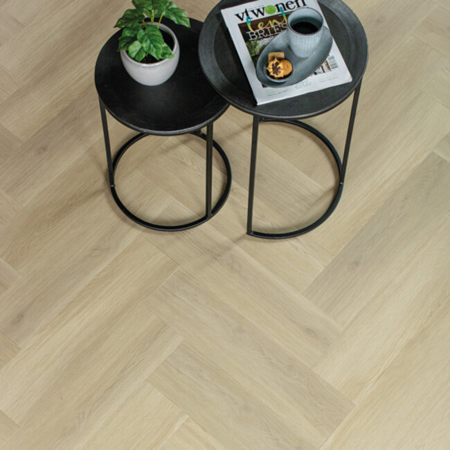 Lijmstrook Visgraat Artline Register Beige 2400