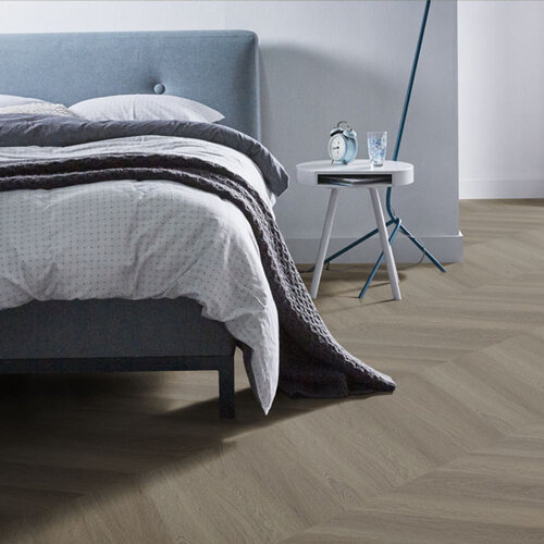 Floorlife Lijmstrook Hongaarse Punt Yup Fulham Brown 1615