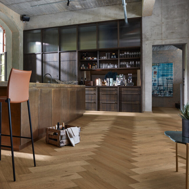 Visgraat HS 500 Eik Classic Greige 8931