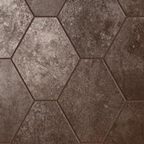 Unicom Starker Mosaico Oxid Lava Hexagon 25 x 34 cm