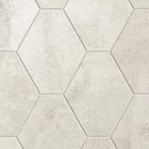 Cibo Mosaico Titanium Hexagon 25 x 34 cm