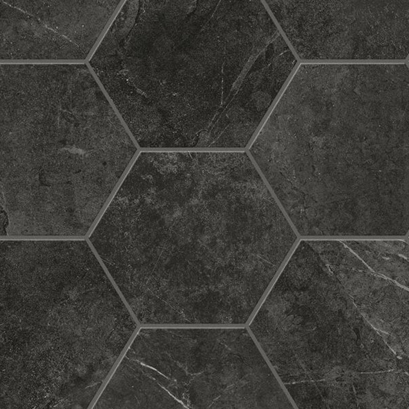 Mosaico Graphite Hexagon 30 x 34 cm