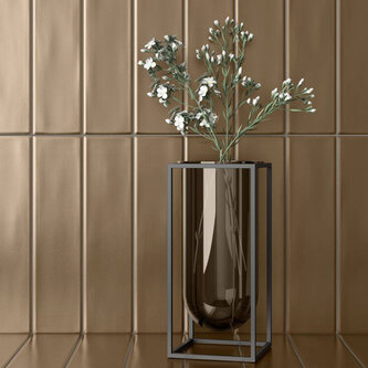 Aurea Brass Matt 7,5 x 30 cm