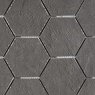Mosaico Graphite Hexagon 32,5 x 22,5 cm