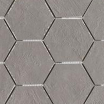 Mosaico Newton Silver Hexagon 32,5 x 22,5 cm