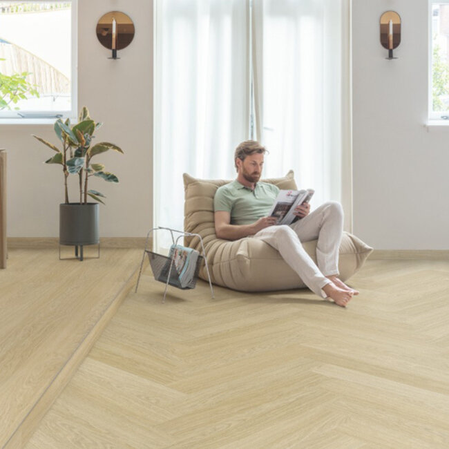 Lijmstrook Visgraat Flex Pristine Serene Eik Licht Naturel SGHBC20331