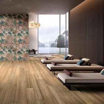 Opera Walnut Matt 20 x 120 cm