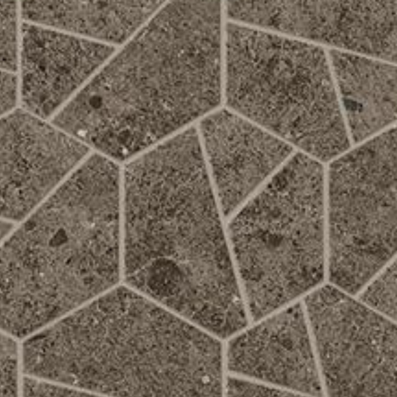 Boost Stone Tobacco Matt Hexagon 25 x 28,5 cm