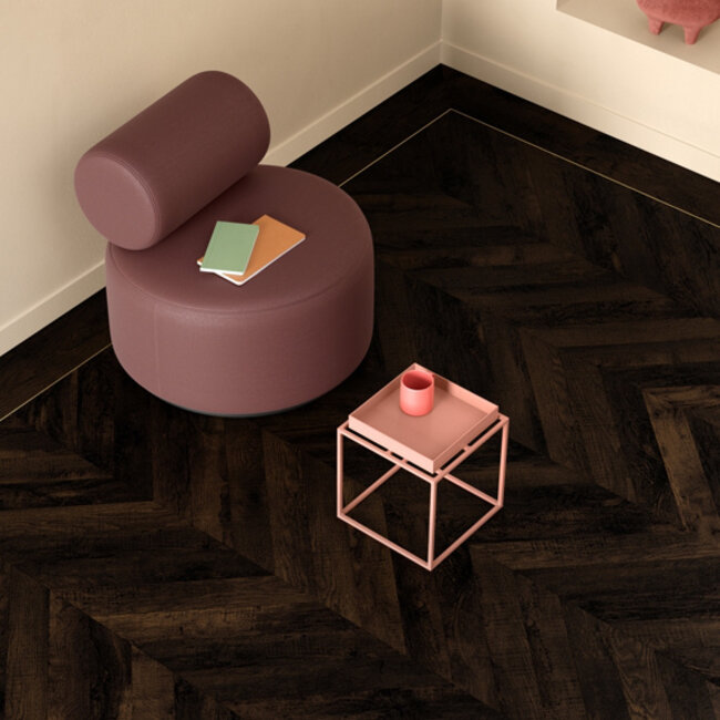 Lijmstrook Patroon Moods Chevron Mono 597