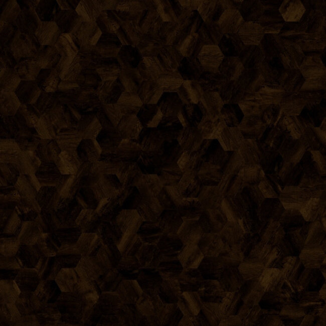 Lijmstrook Patroon Moods Hexagon Mono 613