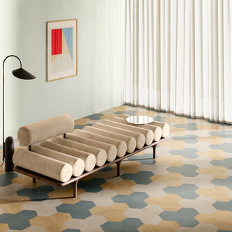 Lijmstrook Patroon Moods Hexagon Cluster 624