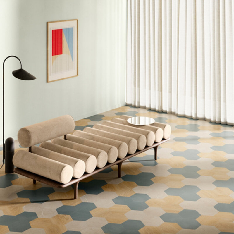 Lijmstrook Patroon Moods Hexagon Cluster 624