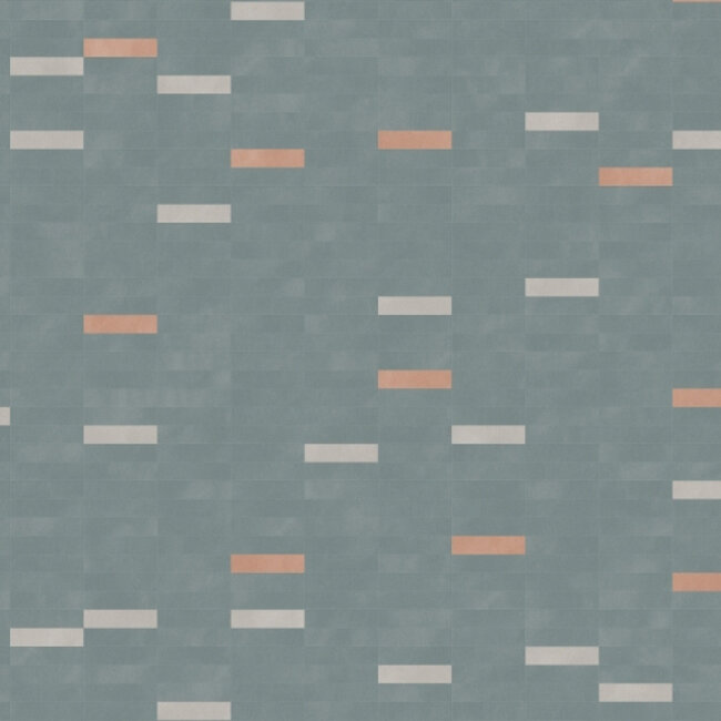 Lijmstrook Patroon Moods Rectangle Drops 655