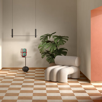 Lijmstrook Patroon Moods Rectangle Grid Duo 661