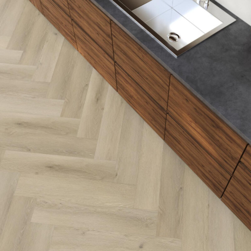 Lijmstrook Yup Mayfair Herringbone Warm Oak 3013