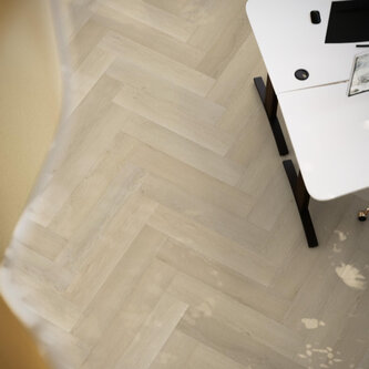 Click Yup Mayfair Herringbone Beige 4011