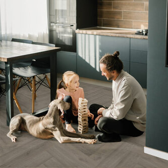 Lijmstrook Visgraat Tuna BP320 Windsor Oak 317