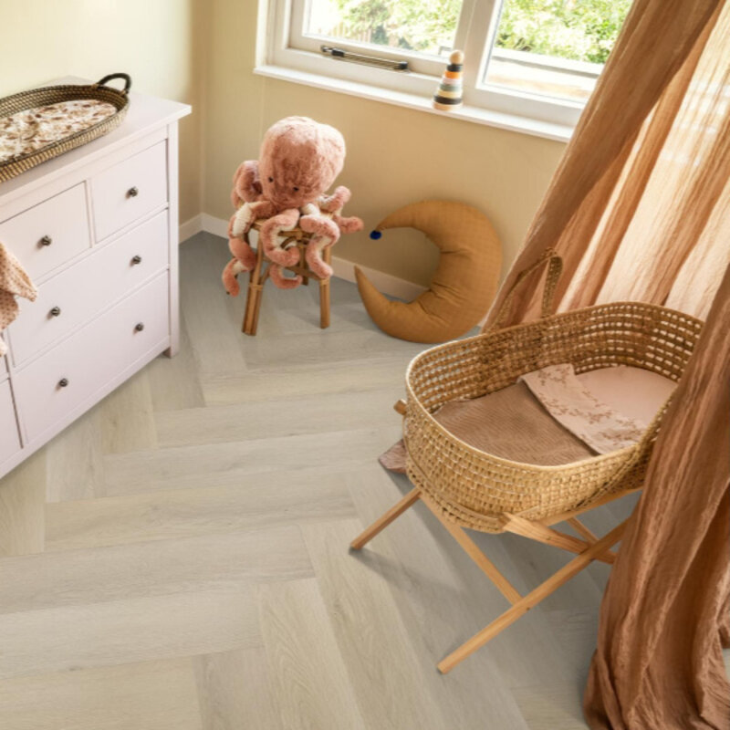 Lijmstrook Marento Herringbone Light Oak 3010