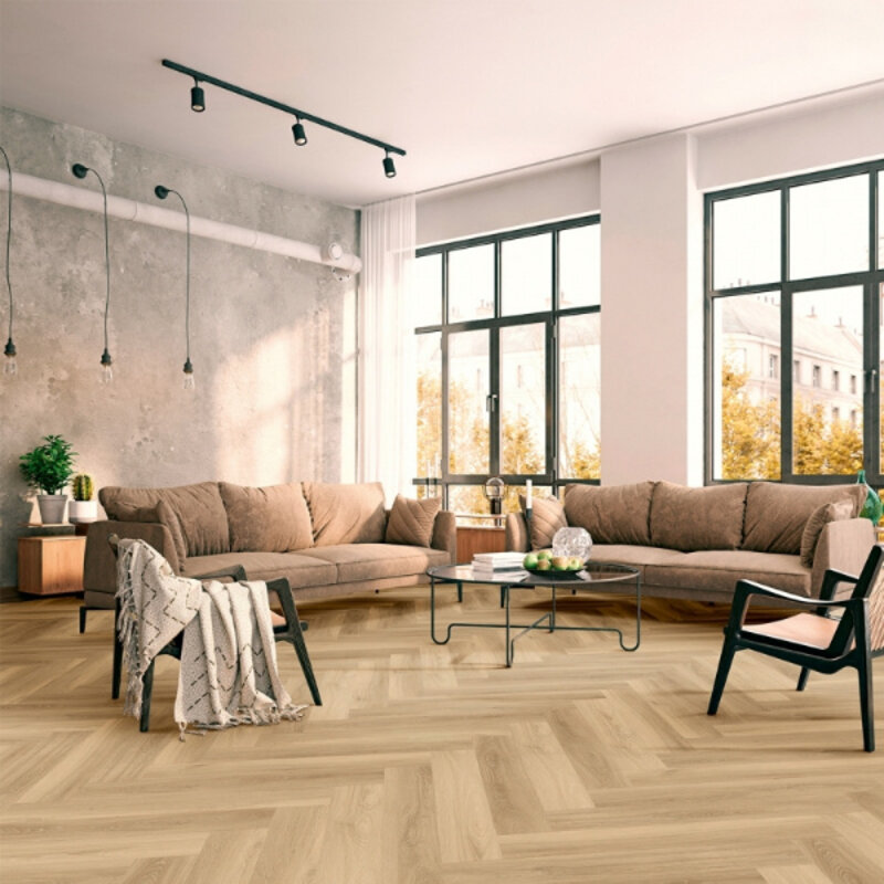 Lijmstrook Visgraat Enia Strix Oak Sand STX32450-100