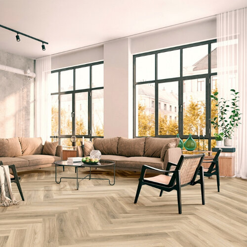 TreeFloor Lijmstrook Visgraat Enia Strix Oak Grey STX32450-300