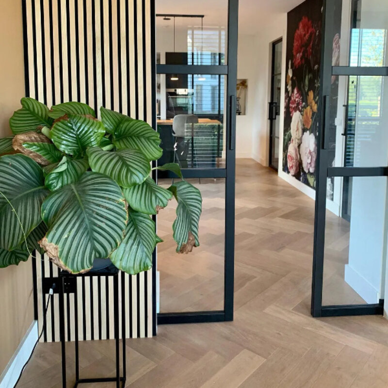 Parket Visgraat Eiken Onbehandeld Select 12 x 60 cm