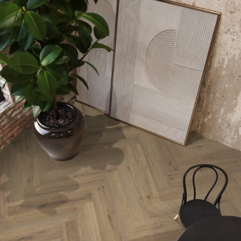 Click Visgraat Yup XL Greenford Light Brown 2013