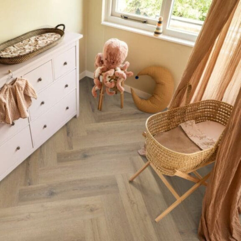 Click Visgraat Spigato XL Valento Light Brown 2013