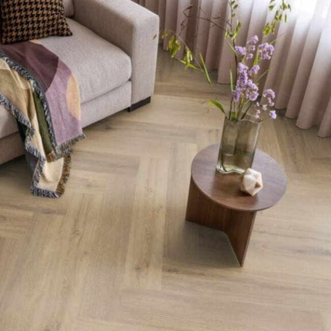 Click Visgraat Spigato XL Valento Light Brown 2013