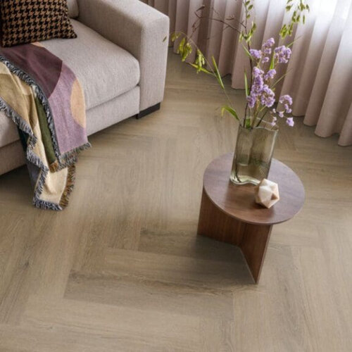 Ambiant  Click Visgraat Spigato Viranto Light Brown 2506