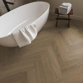 Click Visgraat Spigato Viranto Light Brown 2506