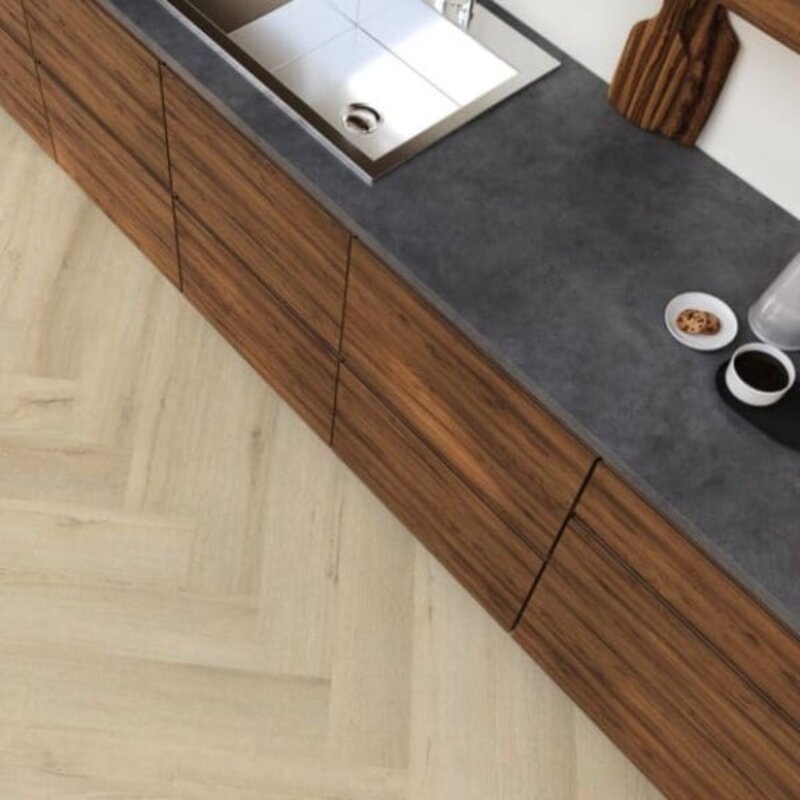 Lijmstrook Visgraat Yup XL Greenford Warm Beige 1011