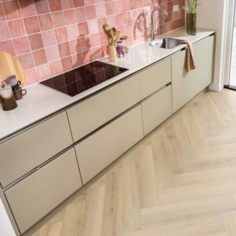 Lijmstrook Visgraat Spigato XL Valento Natural 1010