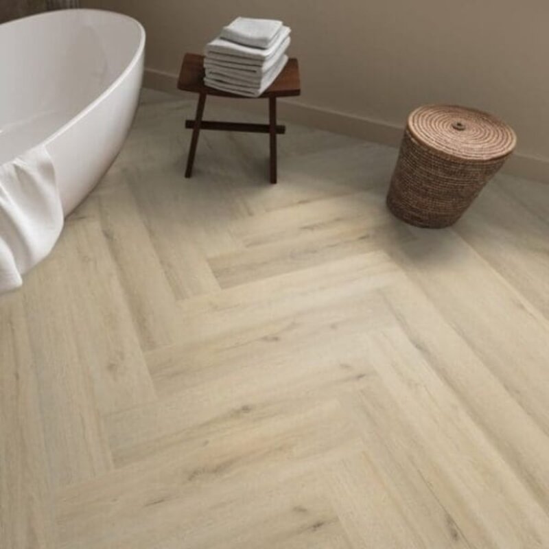 Lijmstrook Visgraat Spigato XL Valento Warm Beige 1011