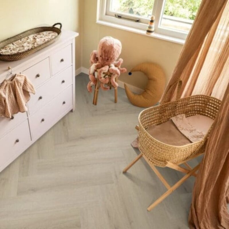 Lijmstrook Visgraat Spigato XL Valento Beige 1012