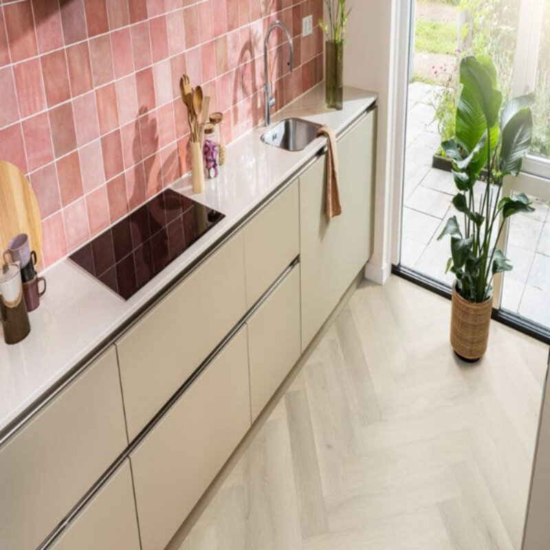 Lijmstrook Visgraat Spigato Marento Warm Oak 3013